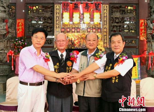 文化學者朱正明再次赴臺交流關(guān)公文化(圖)