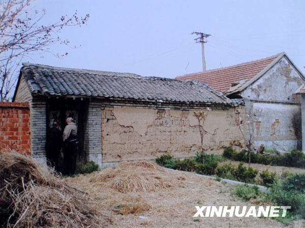 1949年10月1日,周開國在山東煙臺(tái)龍口這所老屋里出生(2005年10月攝)。